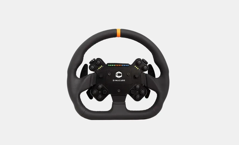 Simucube Valo GT-23 Wireless Lenkrad (32 cm) - Leder, schwarz