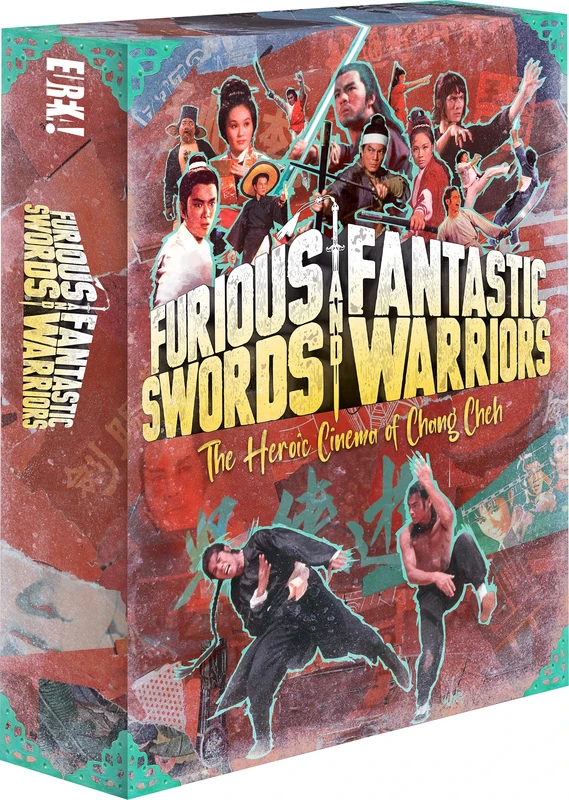 FURIOUS SWORDS AND FANTASTIC WARRIORS: The Heroic Cinema of Chang Cheh (Eureka Classics) Limited Edition Five-disc Blu-ray Set
