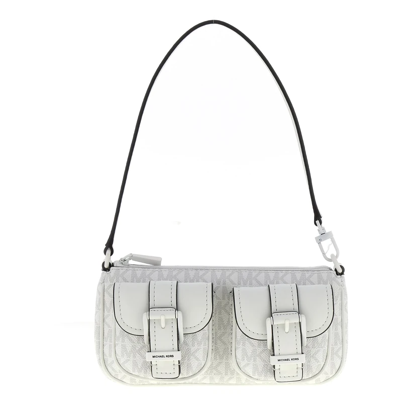 Michael Kors SM CONV POUCHETTE OPTIC WHITE One Size