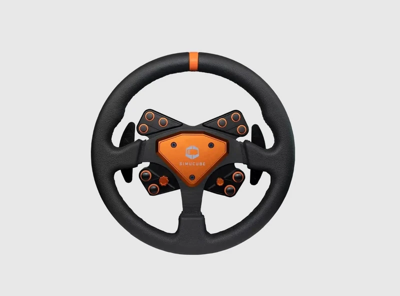 Simucube Tahko Lenkrad, Rund - 320 mm, orange