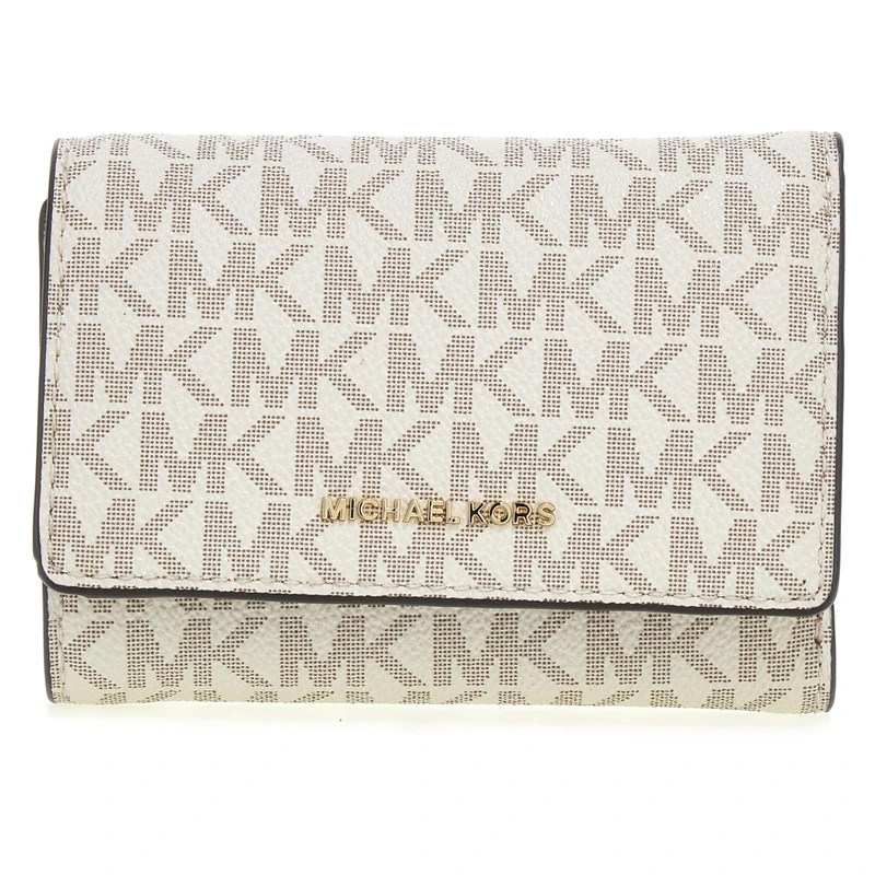 Michael Kors MD Trifold Wallet Vanilla/ACRN One Size