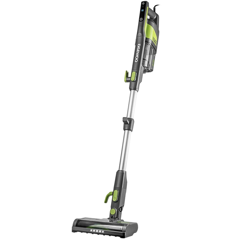 Daewoo Cyclone Turbo 3-in-1 Upright Vacuum Cleaner – 500W Bagless Mains Powered with Turbo Brush, HEPA Filter, LED Floor Lights – Ideal for Carpets, Hard Floors & Pet Hair