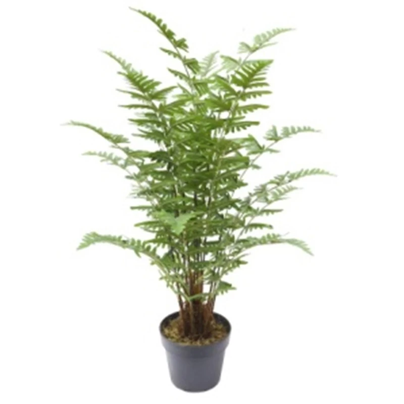 Leaf Artificial Realistic Natural Look Moss Fern in Pot