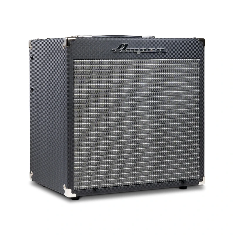 AMPEG RB-108 Bass Combo Amp – 30W Practice Amp with Ampeg Legacy Preamp, SGT Overdrive Circuit, 3-Band EQ, AUX Input, Headphone Out and 1x8" Speaker – Black