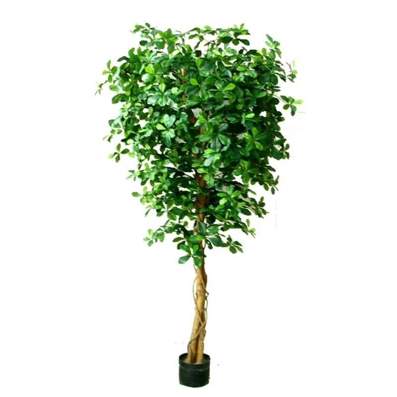 Leaf Retardant Artificial Tree, 180cm Olive Fire Resist, 180 cm