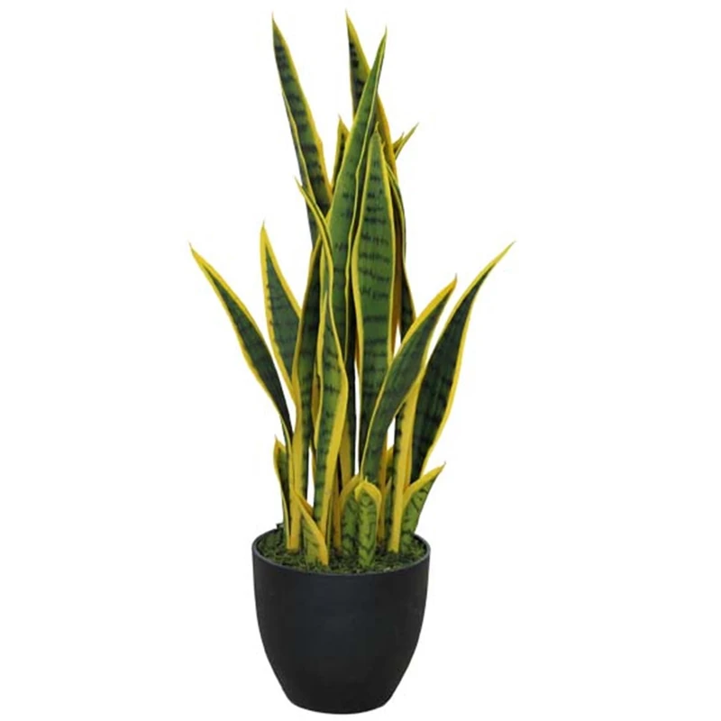 Leaf Artificial Sansevieria Tropical Snake Plant