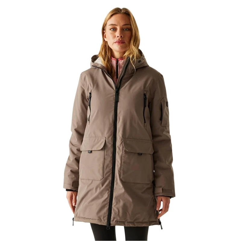 Regatta Womens Gwynn Waterproof Jacket Breathable Insulated Long Winter Coat