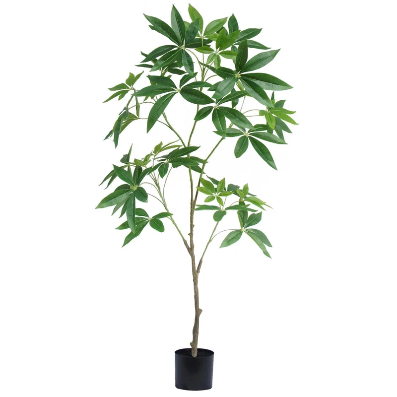 Artificial Money Tree Pachira Realistic Faux Plant
