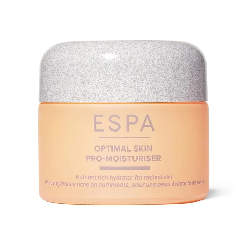 ESPA | Optimal Skin Pro-Moisturiser | 55ml | Long-lasting Hydration, Youthful Glow, Fights Signs of Premature Aging, Balances Complexion | Asparagus Extract & Essential Oils