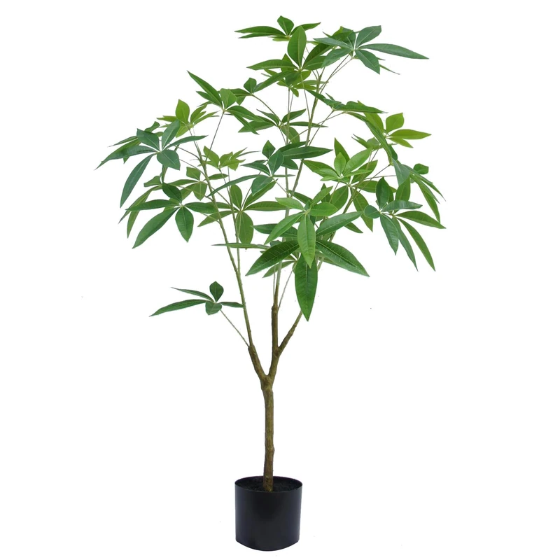 Artificial Money Tree Pachira Realistic Faux Plant