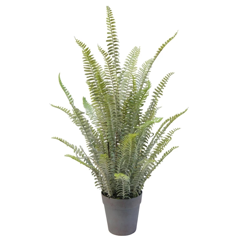 Leaf Artificial Realistic Natural Look Moss Fern in Pot