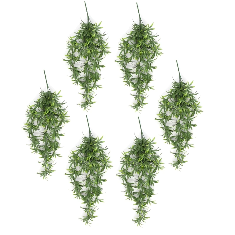 Leaf Artificial Hanging Plants Multipacks Fire Resistant UV Resistant