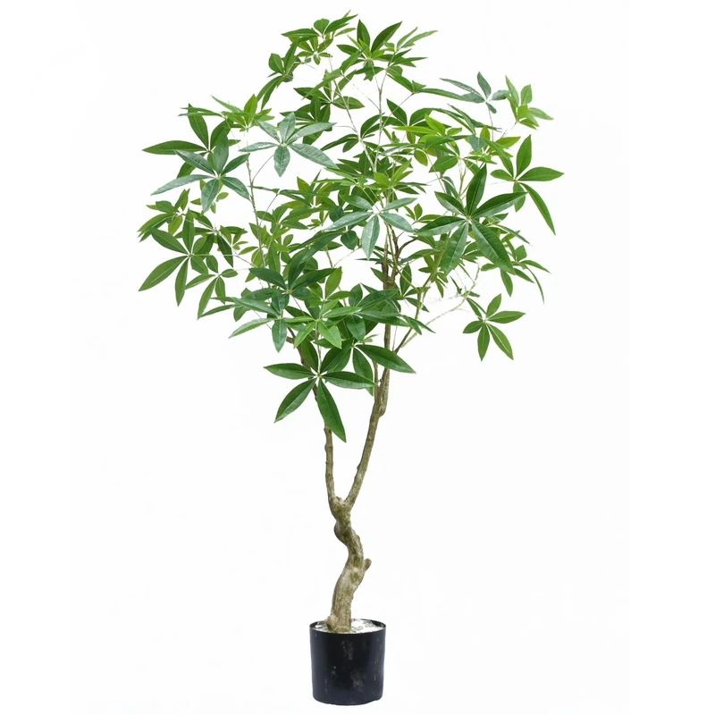 Artificial Money Tree Pachira Realistic Faux Plant