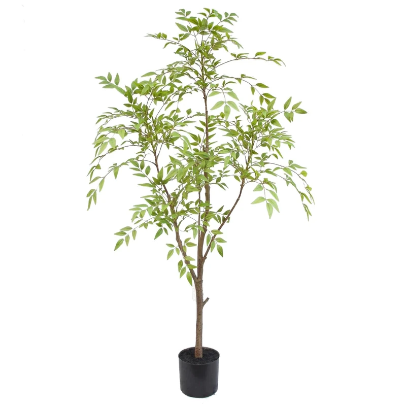 Botanik XL Luxury Artificial Leaf UK, 150cm Nandina Tree, 150 cm