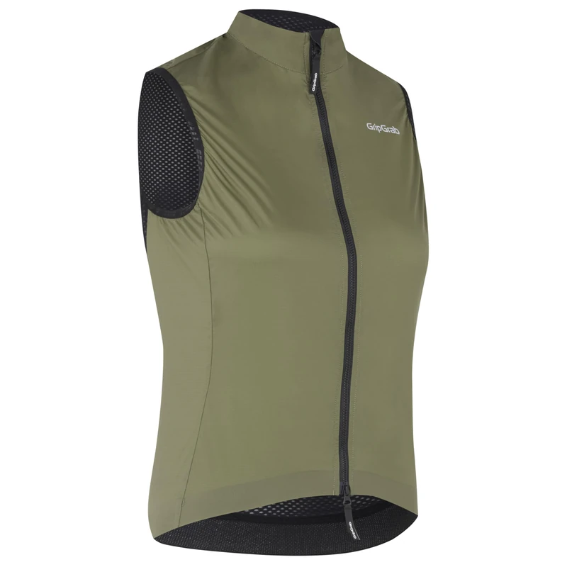 GripGrab PACR Windproof Lightweight Cycling Vest Women Road MTB Gravel Bike Windbreaker Packable Cycle Gilet 2-Way-Zip - Image 1