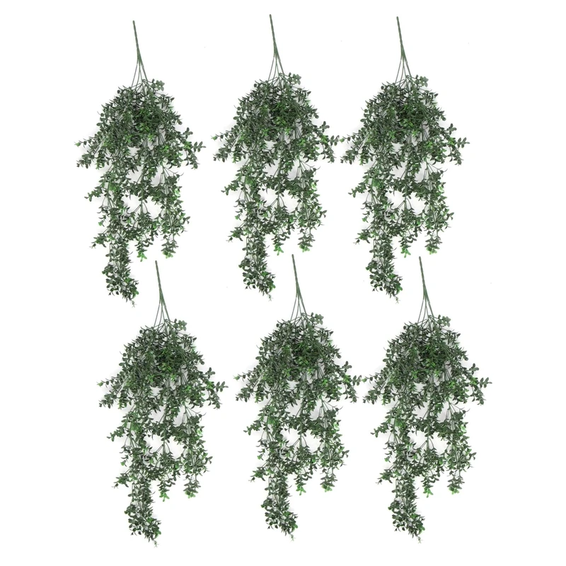 Leaf Artificial Hanging Plants Multipacks Fire Resistant UV Resistant