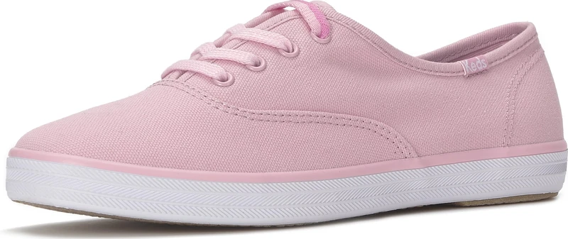Keds Women's Champion Canvas Lace Up Sneaker, Fondant Pink Canvas, 8.5 UK