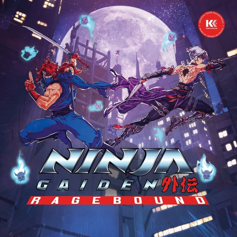 NINJA GAIDEN - RAGEBOUND (ORIGINAL GAME SOUNDTRACK) (TRANSPARENT BLUE & TRANSPARENT MAGENTA VINYL) [VINYL]
