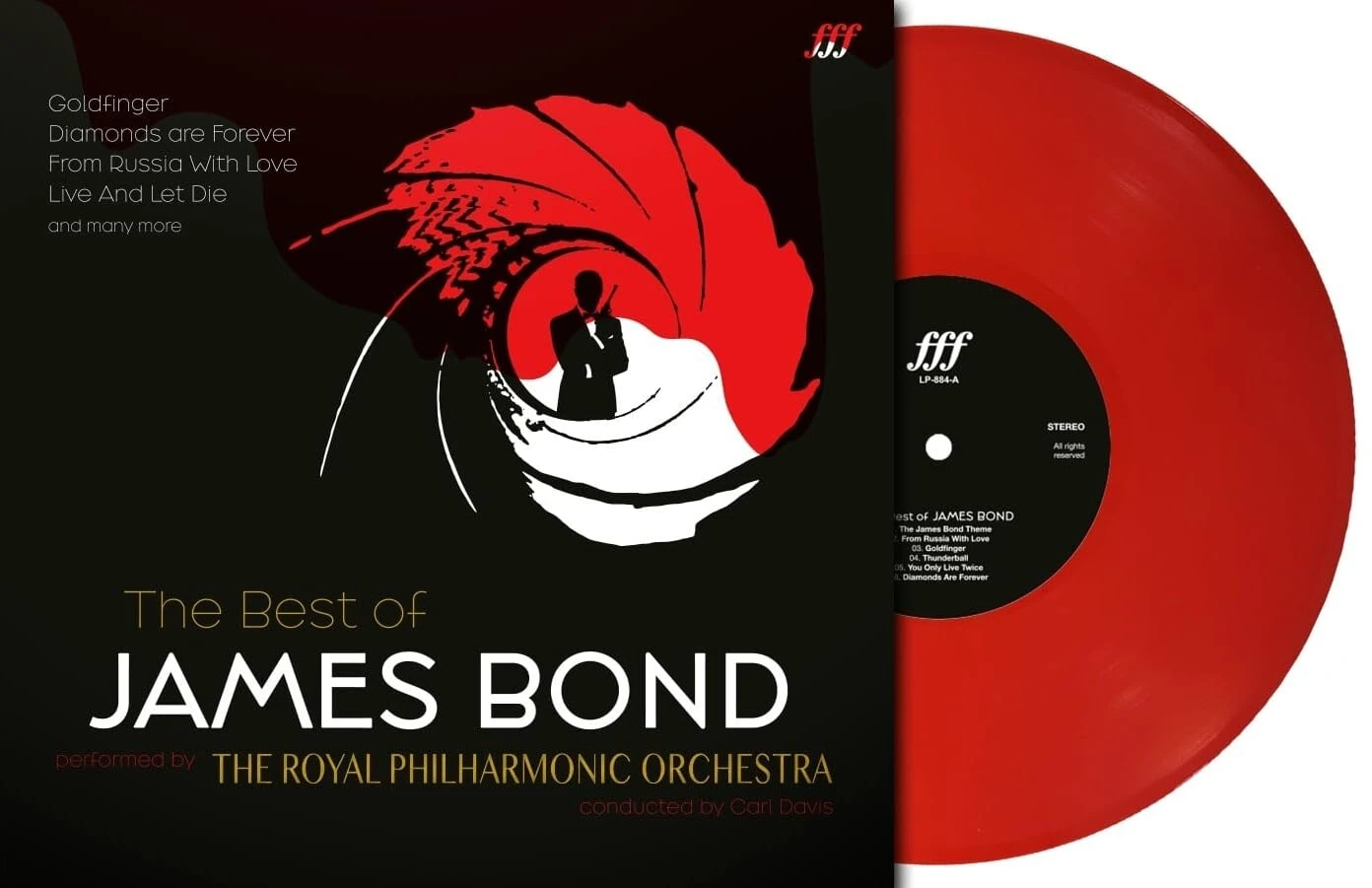 The Best Of James Bond (Red Vinyl) [VINYL]