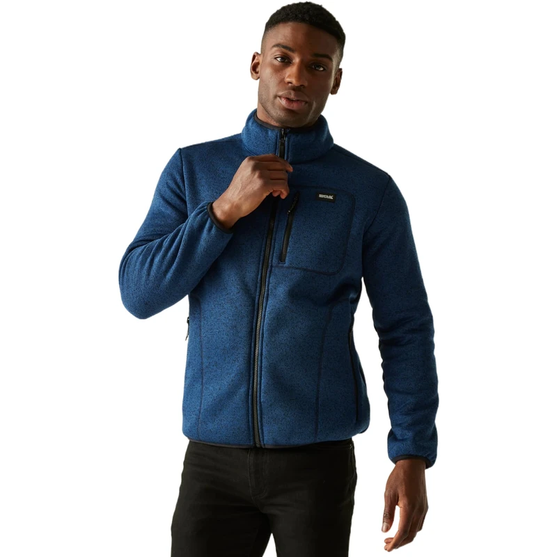 Regatta Mens Barlee Full Zip Teddy Fleece Warm Durable Outdoor Hiking Winter Jacket