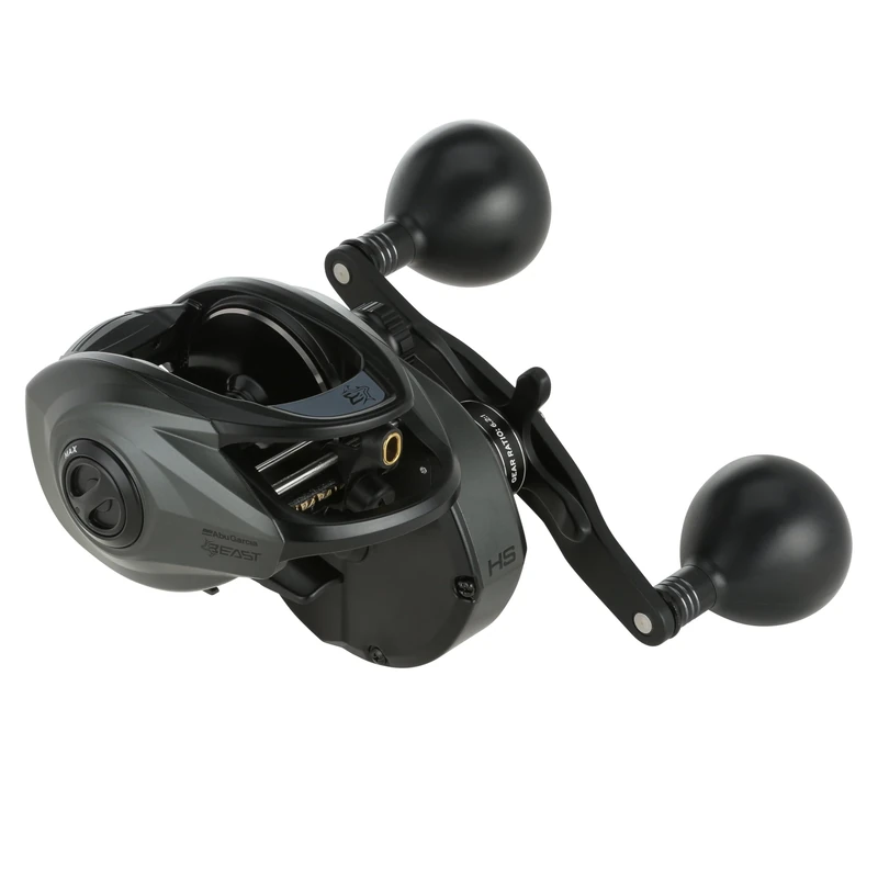 Abu Garcia Beast Low Profile Baitcasting Reel | Freshwater & Saltwater Predator Casting Fishing Reel | Power Stack Carbon Drag | Aluminium Body | 4.8:1 Gear Ratio | 4000 | Left Hand