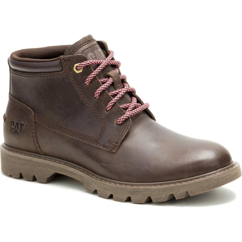 CAT (Caterpillar) - Colorado Mid Boots for Women, Made with Waxy Leather, Durable, Soft and Breathable Lining with Odour Control, Flexible for Everyday Support (Coffee Bean) (7)