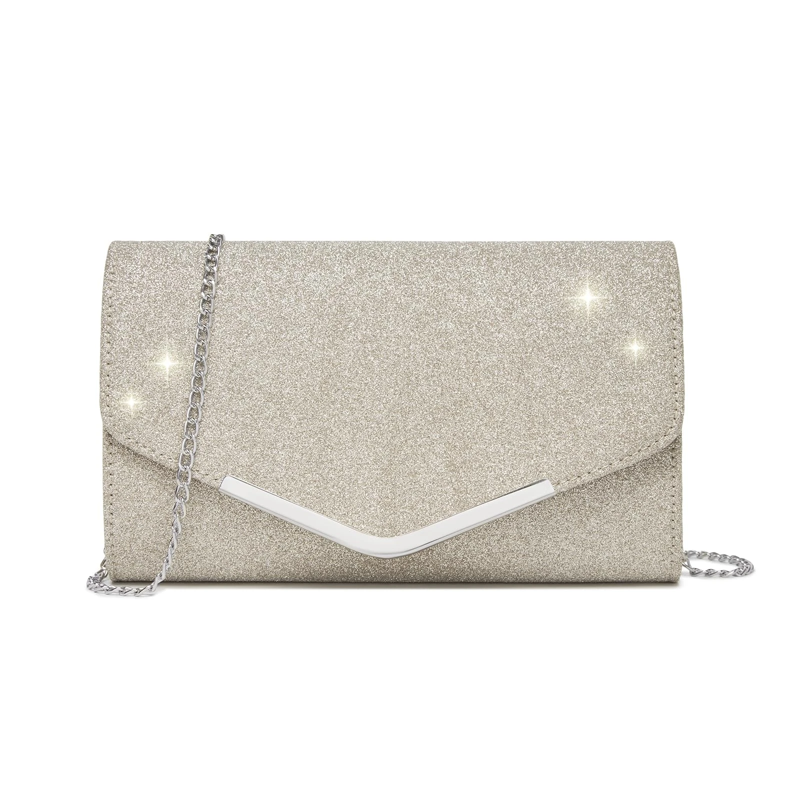 Miss Lulu Womens Clutch Elegant Clutch Bags for Women Mini Crossbody Bag For Women, Can Hold 8.3' Tablet, Suitable for Party, Wedding, Banquet, Gift
