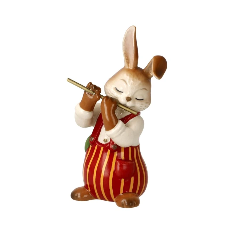 Goebel Bunny Figurine Funny Flautist Easter