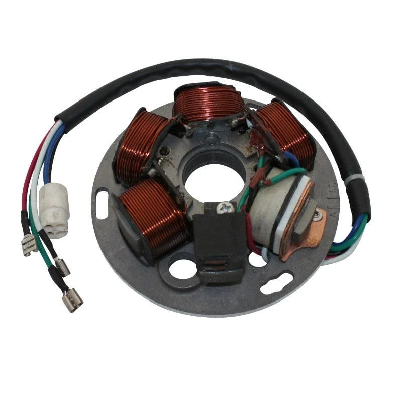 cyclingcolors Ignition Stator Engine Motorcycle Scooter Moped Compatible with Piaggio 125 PX 5 Pole 217866 - Image 1
