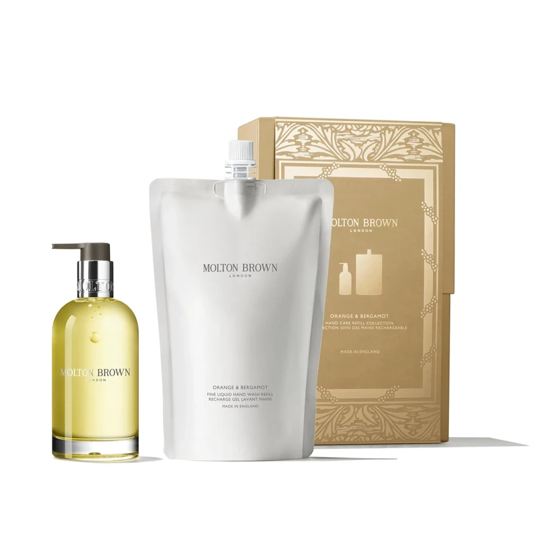 Molton Brown Orange & Bergamot Hand Care Refill Gift Set