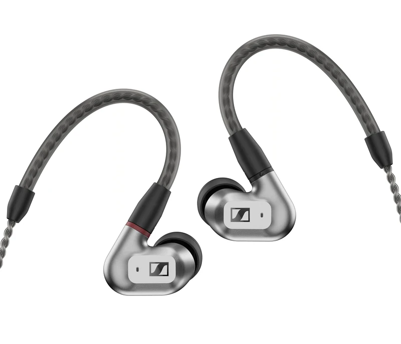 Sennheiser IE 200 Wired Audiophile Stereo Earphones - Corded In-Ear Buds with High Fidelity Superior Clear Sound, True-to-Life Voicing and an Impactful Bass - Silver