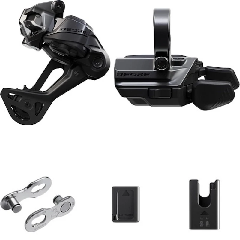 Shimano DI2 Upgrade Kit Deore (M6250) RD-SGS, SW-R, BT, EC, QL Bike Derailleur Component - Image 1