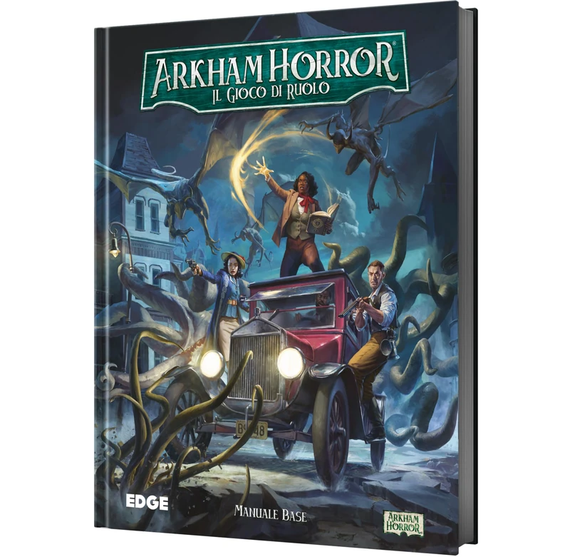 Asmodee Arkham Horror: The Roleplay – Basic Manual, 14+ Years, 2-6 Players, Italian Edition