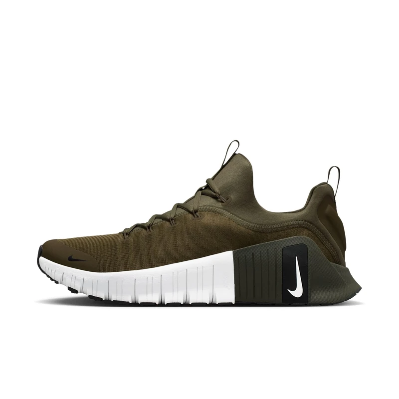 Nike Men's Free Metcon 6 Workout Shoes, Medium Olive/Black/Cargo Khaki, 11.5