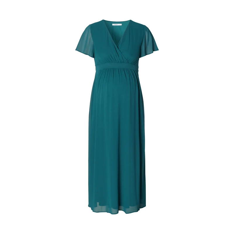 Noppies Maternity Women's Dress Ss Maxi, Mediterranea-N401, XXL
