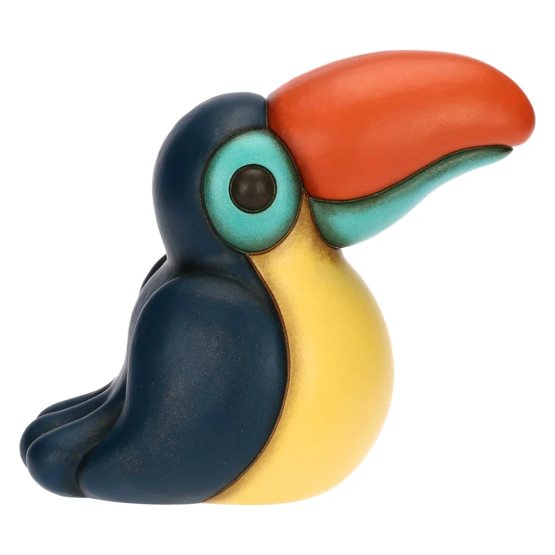 THUN - Tucano grande - ceramic - Icons collection - 10 x 16.5 x 14.5 cm