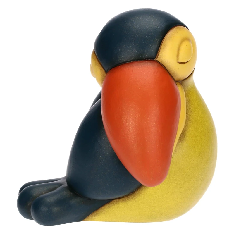 THUN - Medium Toucan - Ceramic - Icone Collection - 11.8 x 11.4 x 12.5 cm