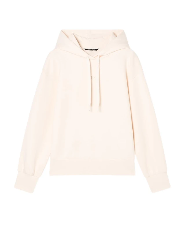 Armani Exchange Women's Salin De Giraud, Embossed Logo Sweatshirt, ISO, XS