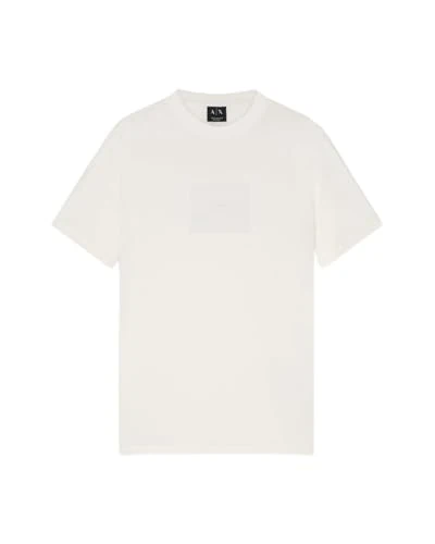 Armani Exchange Men's 3D Printed Logo T-Shirt - Off White XXL