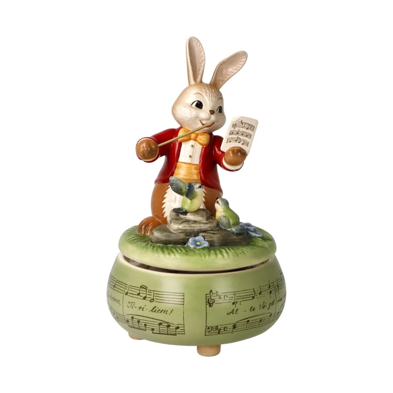 Goebel Figure Music Box Spring Concert Easter