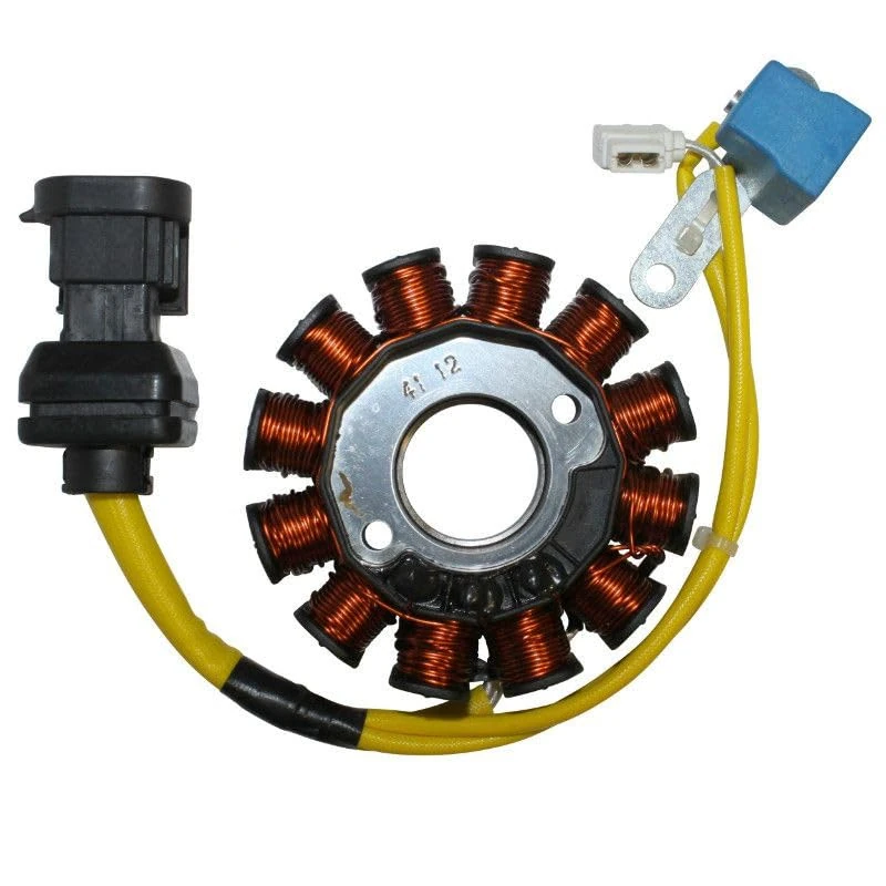 cyclingcolors Ignition Stator Engine Motorcycle Scooter Moped Compatible with Piaggio 125 X7 X8 X9 Liberty LX ET4 Peugeot Looxor Aprilia Atlantic Gilera Nexus 12 Pole 150W
