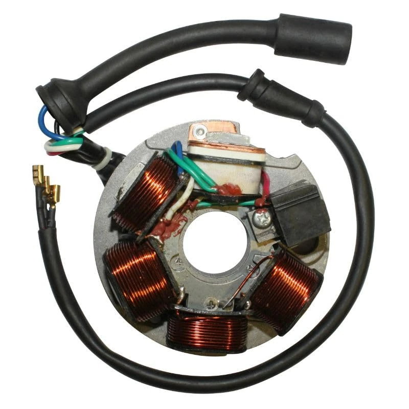 cyclingcolors Ignition Stator Engine Motorcycle Scooter Moped Compatible with Maxiscooter 125 Piaggio PK Vespa 5 Pole - Image 1