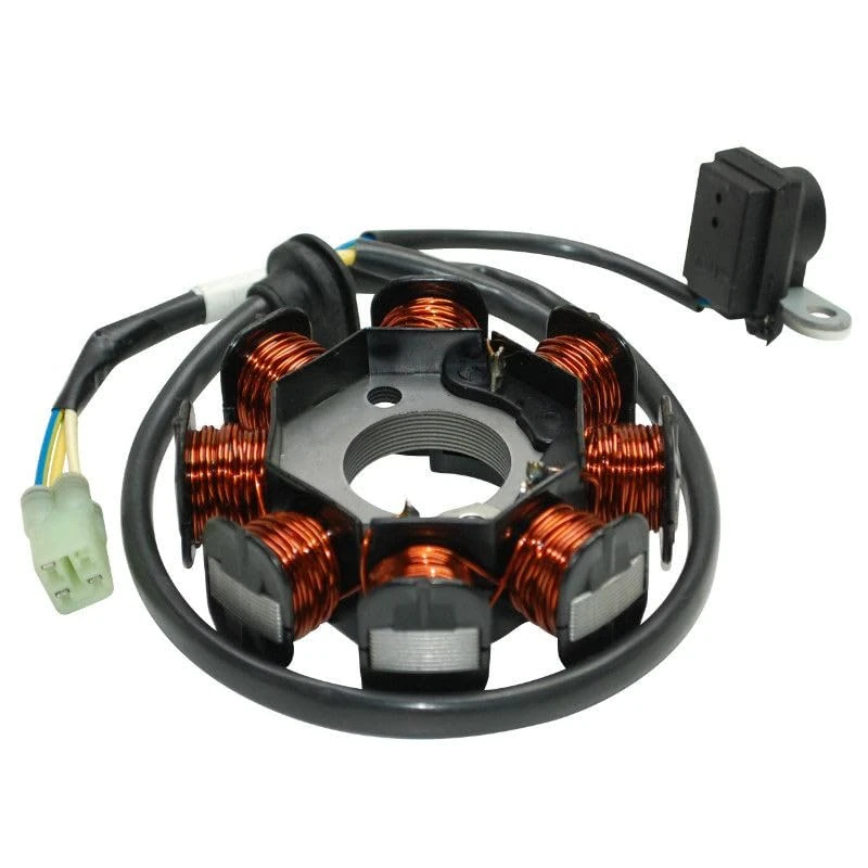 cyclingcolors Stator Ignition Engine Motorcycle Scooter Moped Compatible with Kymco 50 Bet Win Super 9 Top Boy Vitality Dink 8 Pole