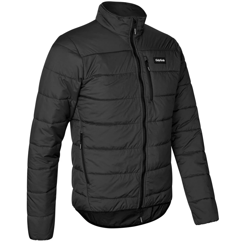 GripGrab EXPLR Insulated Winter Cycling Jacket Windproof Thermal Gravel Bike Packing Windbreaker