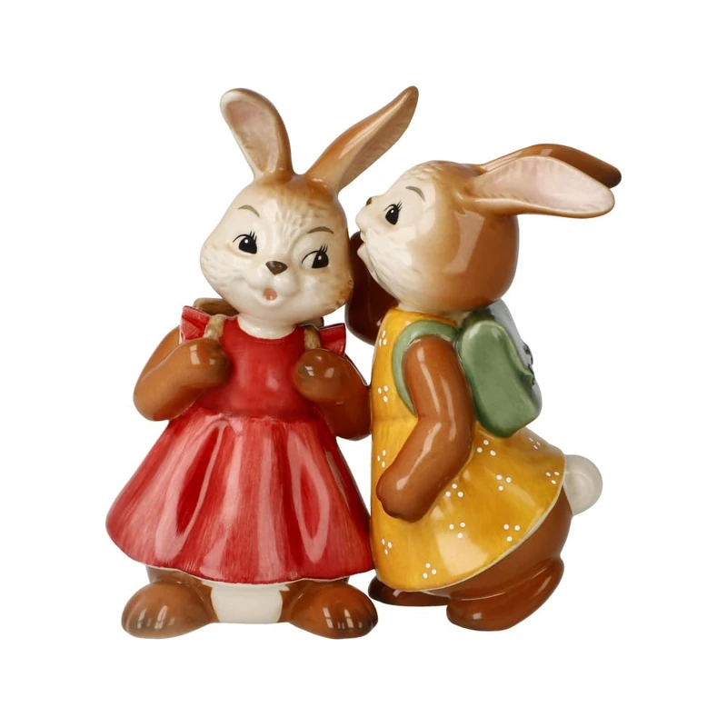 Goebel Rabbit Figurine Rabbit Girl The Secret Easter
