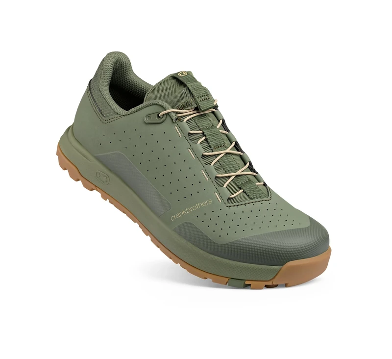 Crankbrothers Mallet Trail Speed Lace Cycling Shoes, Green, UK 9.5 - EU44