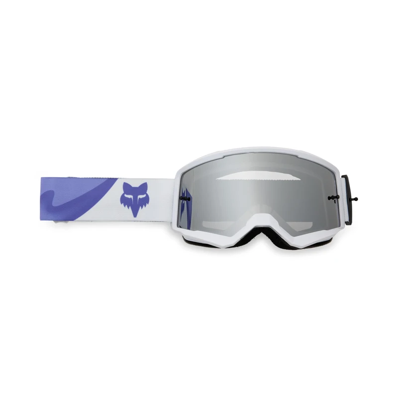 Fox Racing Unisex Main Noble Motocross Dirt Bike Goggle, Purple Dove Noble, One Size