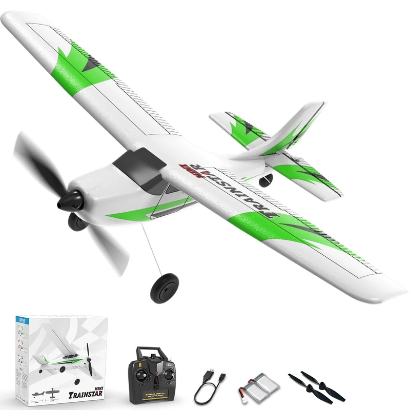 VOLANTEXRC RC Plane 3CH - Beginner 2.4GHz Trainer with Gyro