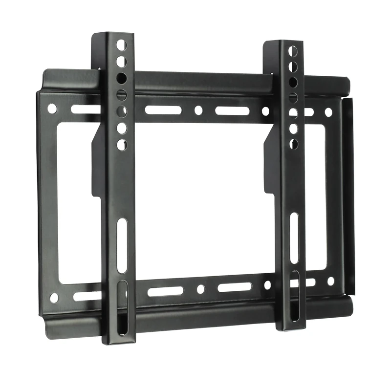 TV Wall Bracket for 14-42 inch TVs, Ultra-Slim Screen Monitor TV Bracket, Flat to Wall Mount up to 25kg, Max VESA 200x200mm