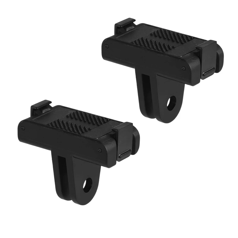 lasuroa 2pcs Magnetic Camera Mount for DJI Osmo Action 5 Pro/4/3, Quick Release Adapter with Strong Magnet Expansion Tripod Selfie Vlogging Action Camera Accessories